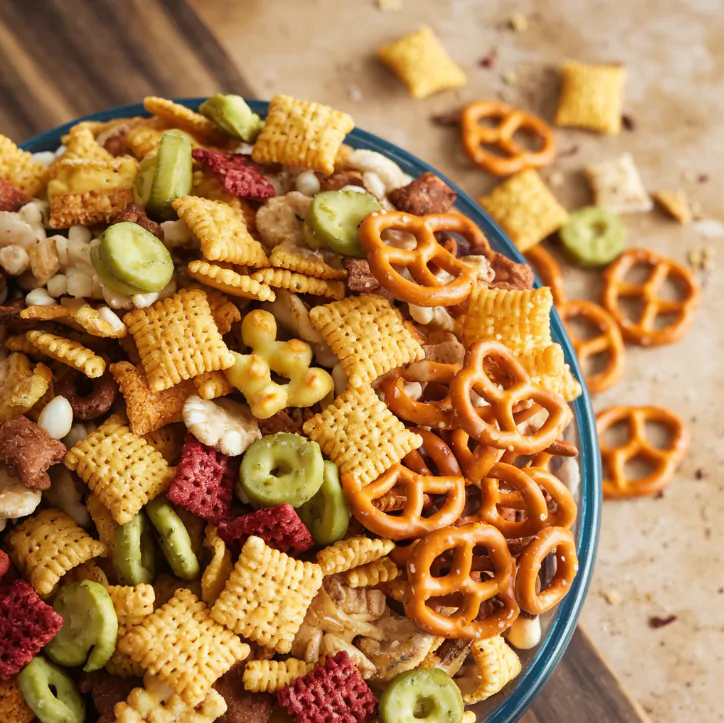 Crunchy Dill Pickle Snack Mix