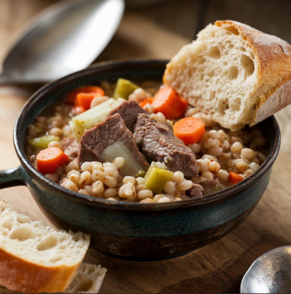 Classic Beef and Barley Soup