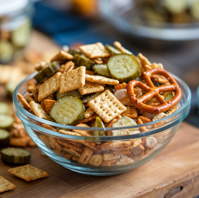 Dill Pickle Chex Mix