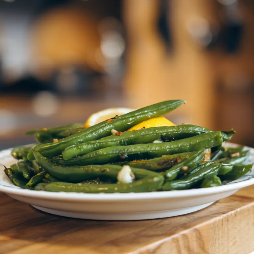 Green Beans Garlic Lemon