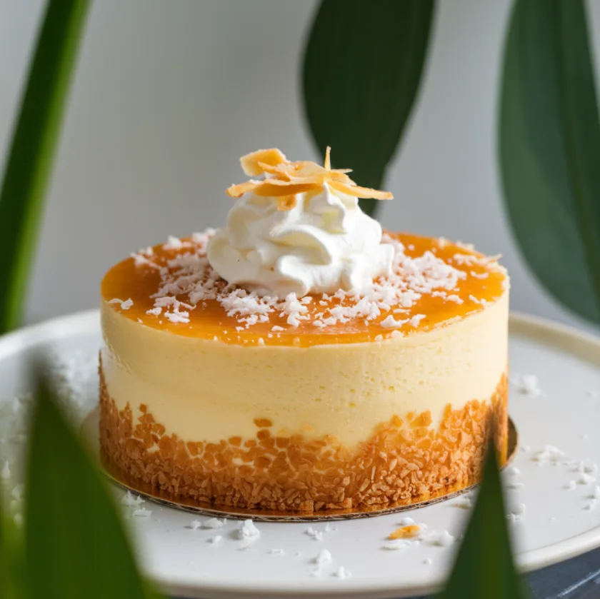 Coconut Custard Cake