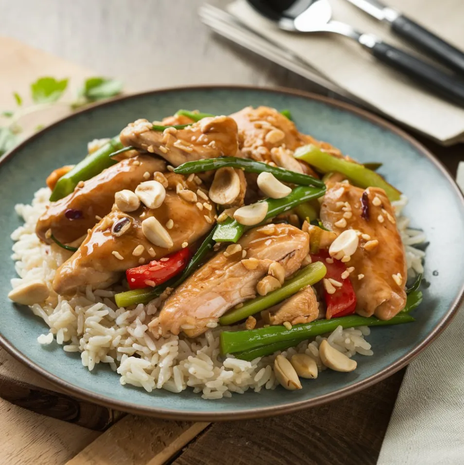 Chicken With Peanut Butter -Recipe