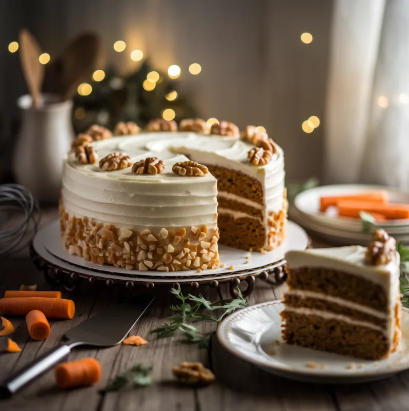 Carrot Cake Recipe - Deliciously Moist