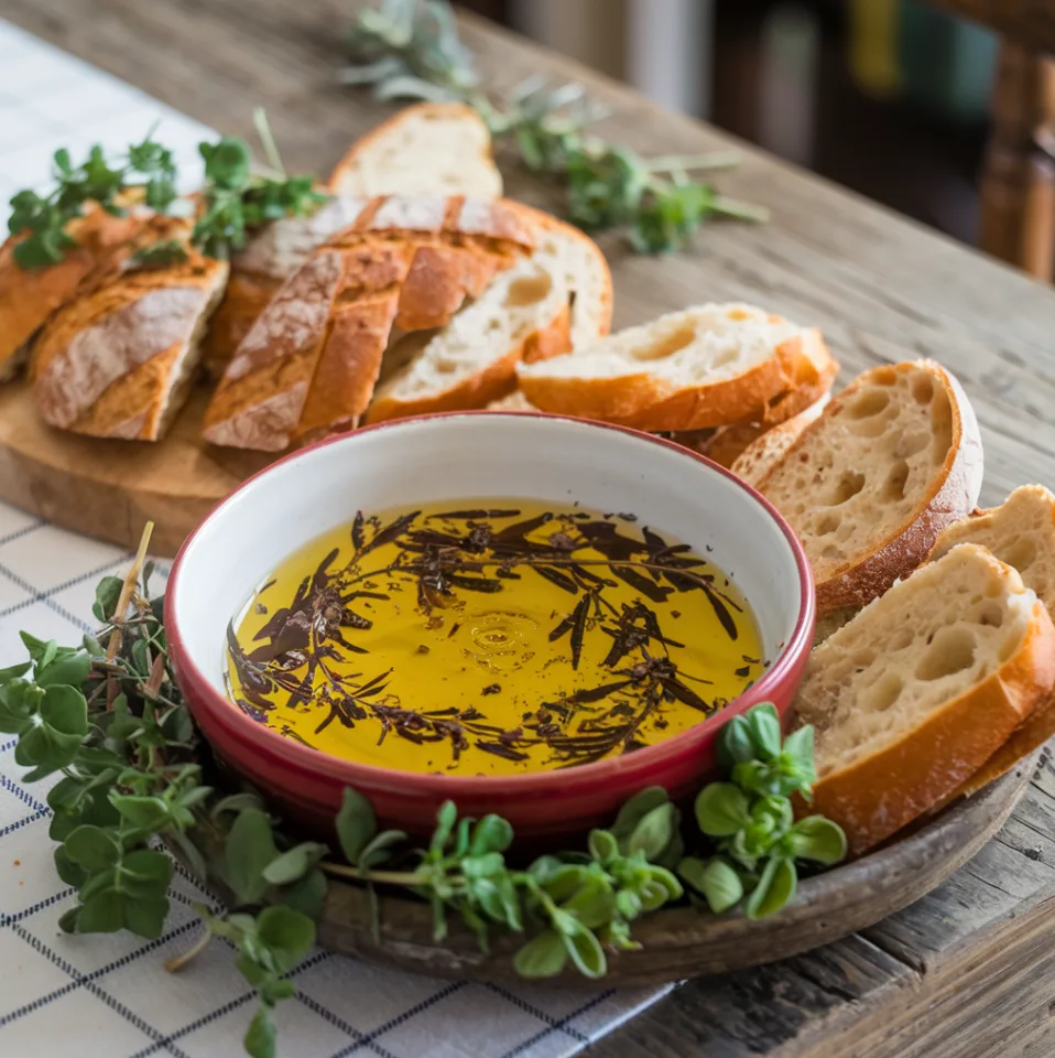 Olive Oil Bread Dip: A Delicious, Flavorful Appetizer