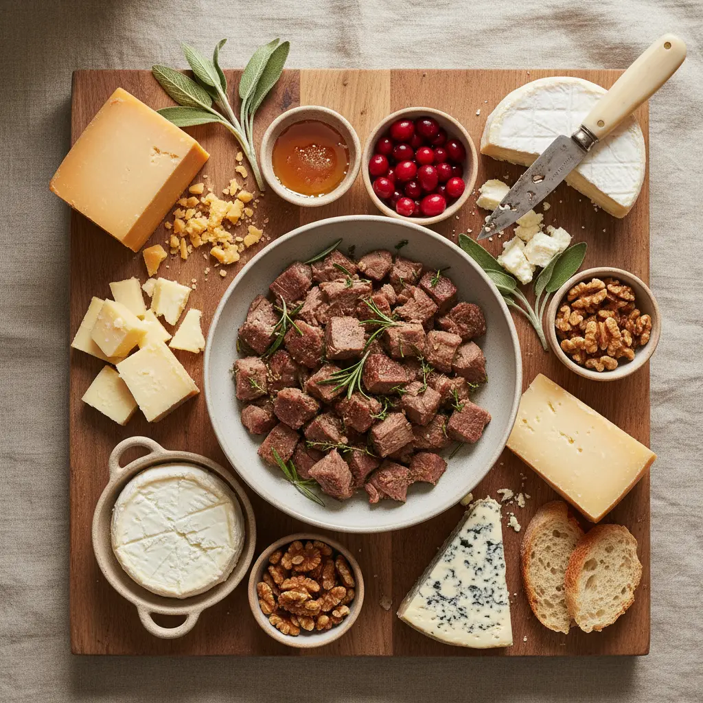 Ingredients for Grouse Cheese Recipe