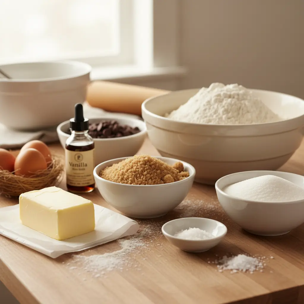 McDonald's cookies recipe ingredients butter sugar flour chocolate chips