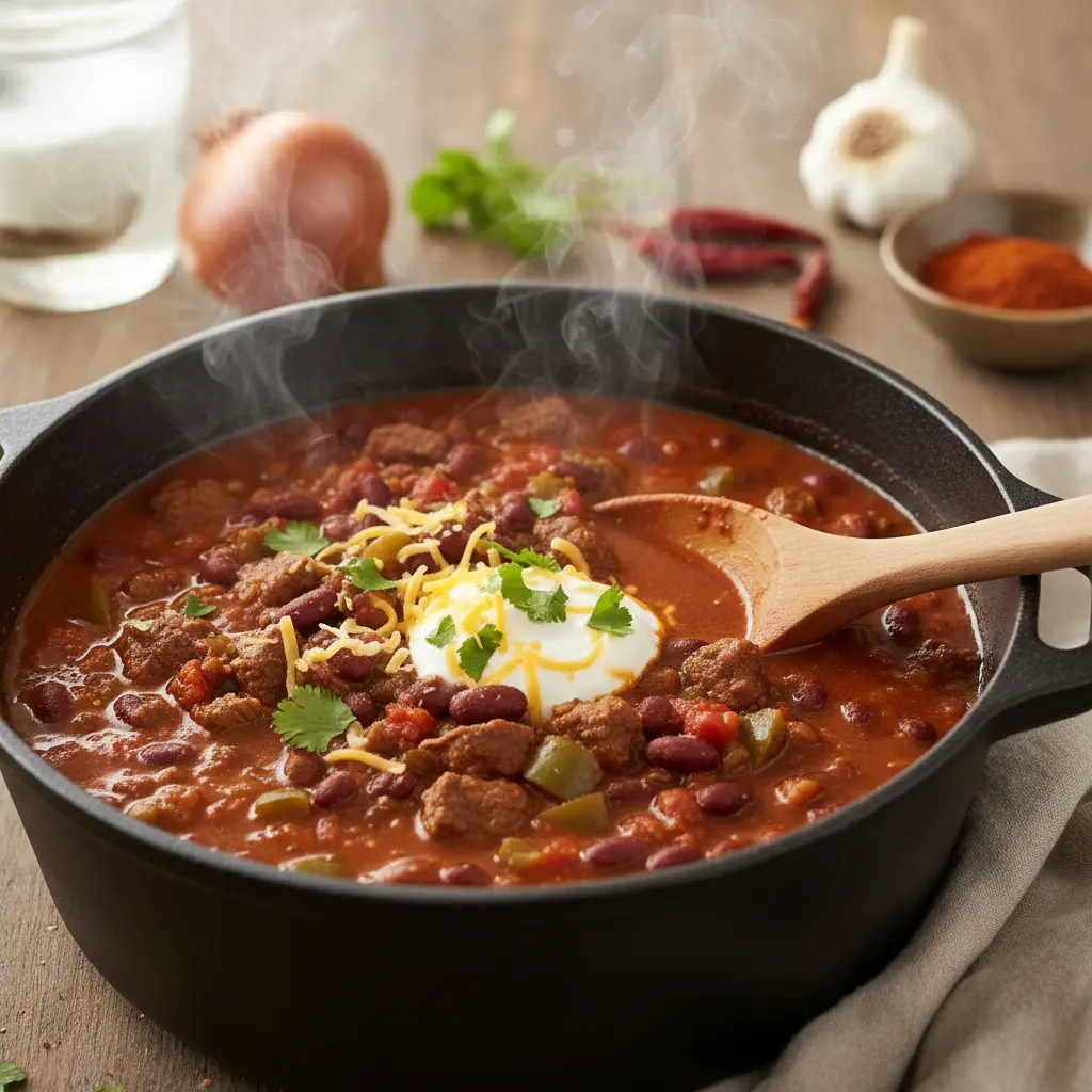 Cooking Panera chili