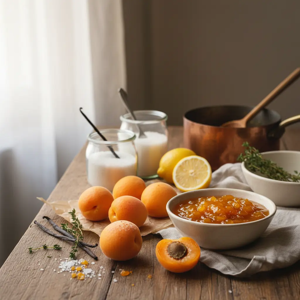 Steps to creating perfect apricot freezer jam.